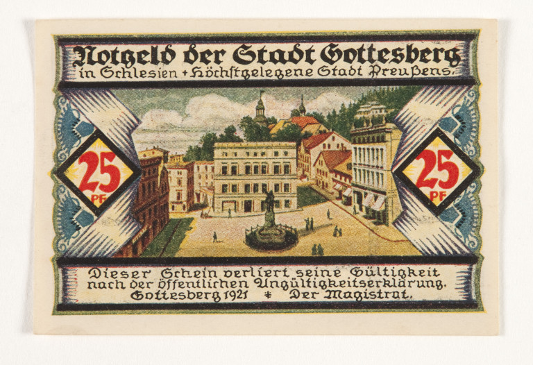 25 Pfennig Gottesberg Notgeld Museum Of Domestic Design And Architecture Moda